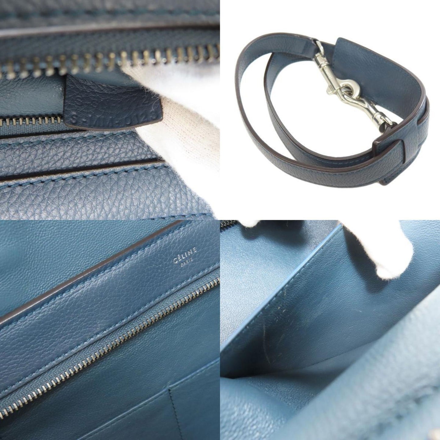 Celine Trapeze Handbag Leather