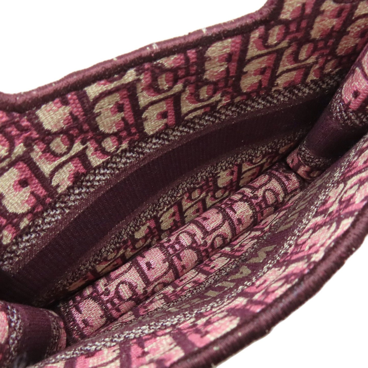 Christian Dior Book Tote Mini Handbag Canvas