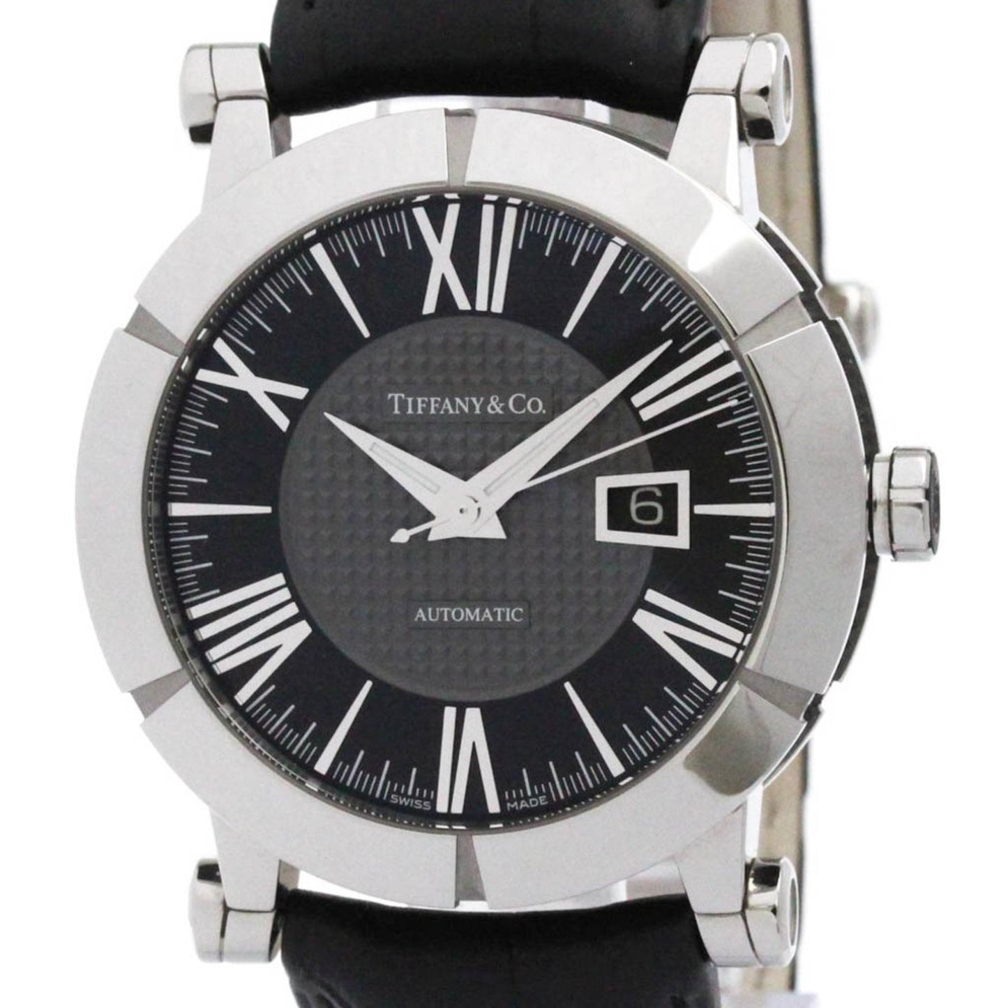 Tiffany Atlas Gent Steel Automatic Watch Z1000.70.12A10A71A Polished