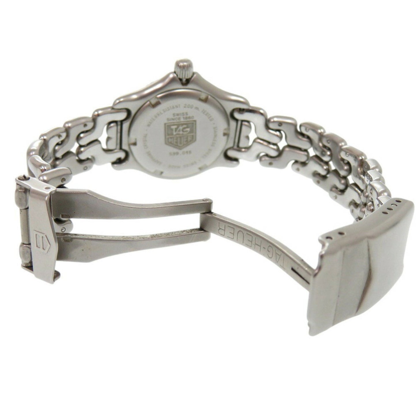 Tag Heuer Sel S99.015 Stainless Steel White Quartz Watch