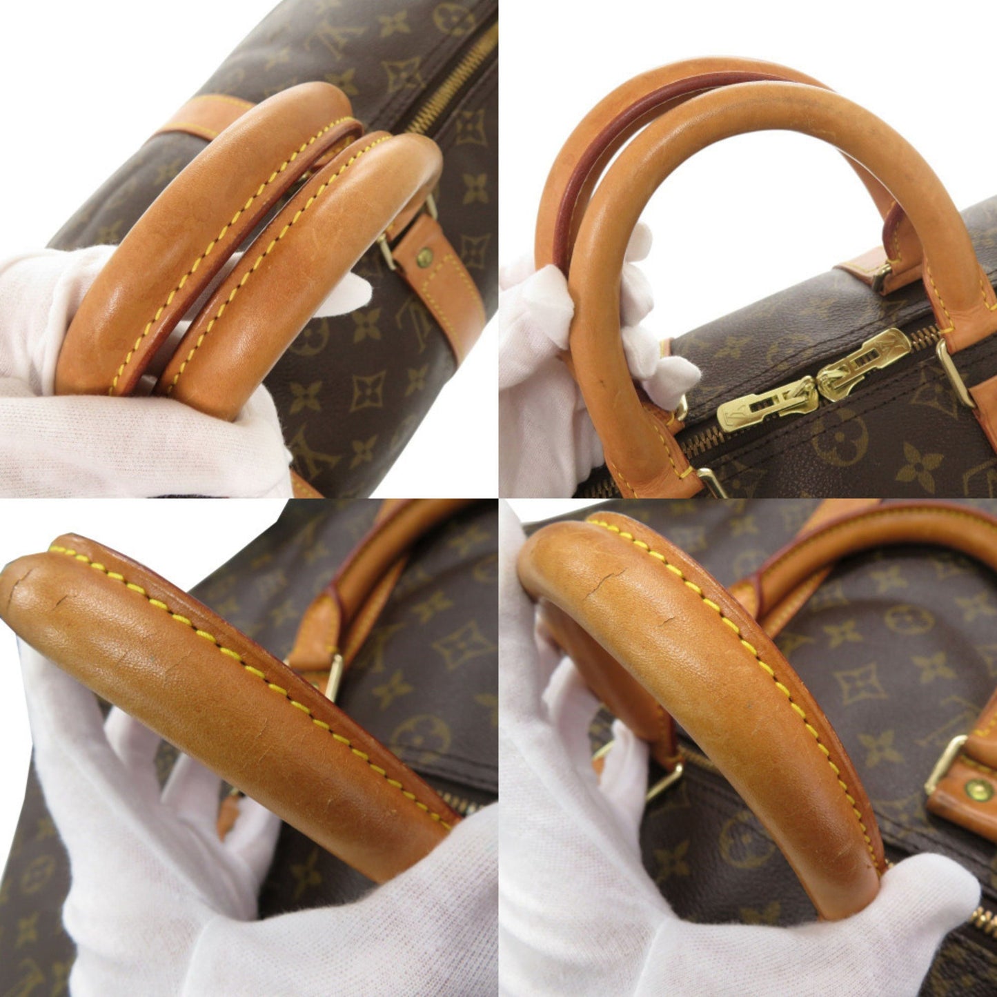 Louis Vuitton Keepall 45 Monogram M41428 Brown Boston Bag 1316 Louis Vuitton