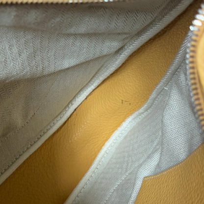 Hermes Trim 35 Shoulder Bag Taurillon Clemence Yellow