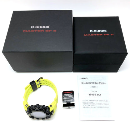 G-Shock Casio Watch Gw-9500Mry-1A9 Mudman Rescue Yellow Radio Solar Triple Sensor Direction