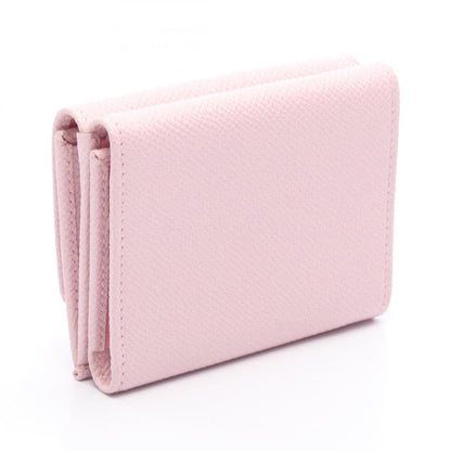 Bvlgari Clip Tri-Fold Wallet Leather