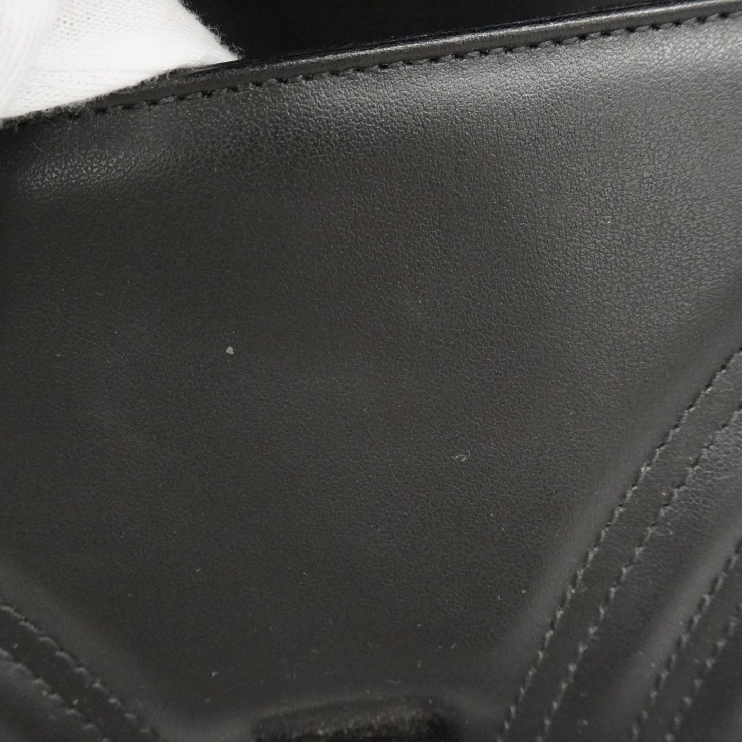 Gucci Gg Marmont Shoulder Bag 443497 Leather Black