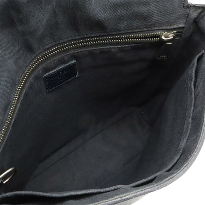Louis Vuitton Louis Vuitton Taiga Roman Pm Shoulder Bag Leather Ardoise Black M32852