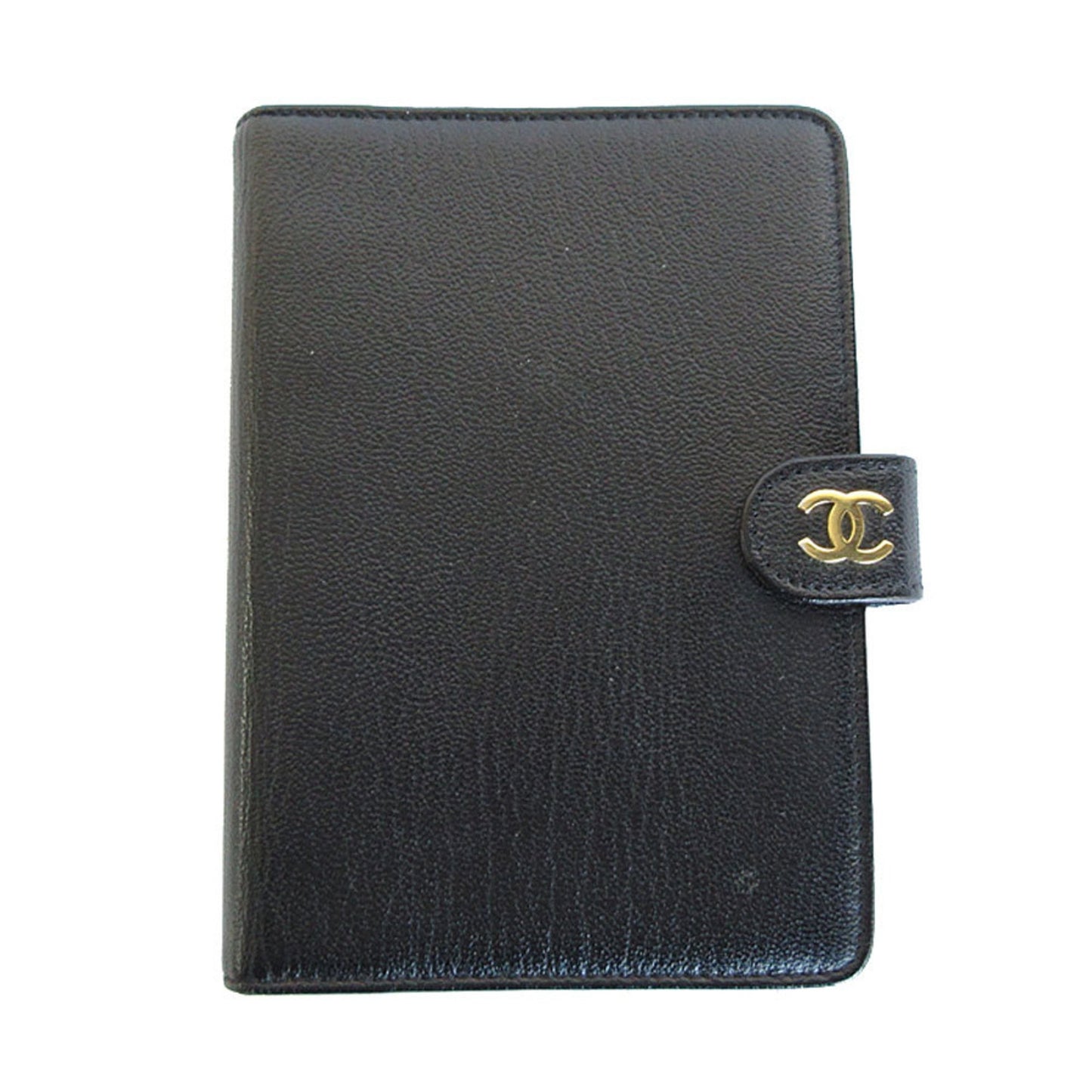 Chanel Coco Mark Leather Notebook Cover