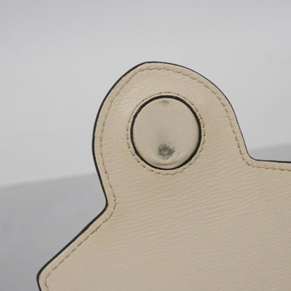 Gucci Gg Supreme Horsebit Shoulder Bag 625615 Leather Brown White