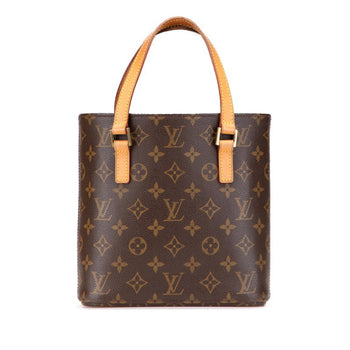 Louis Vuitton Monogram Vavin Pm Handbag Tote Bag M51172 Brown Leather