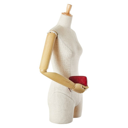 Gucci Guccissima Wallet/Coin Purse 255452 Red Leather