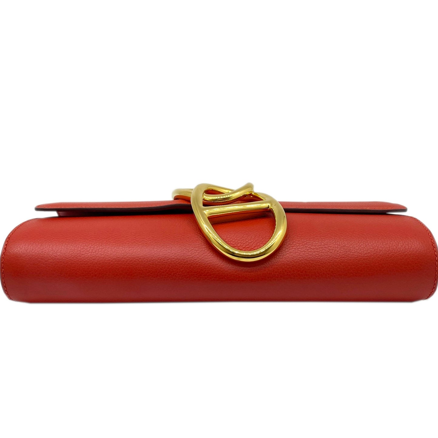 Hermes Hermes Ege Evercolor Red Rouge Tomato Clutch Bag X Stamp 2016 Chaine D'Ancre