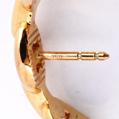 Hermes Anchane Chaine D'Ancre Earrings In 18Kpg Pink Gold