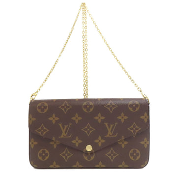 Louis Vuitton M81896 Pochette Felicie Shoulder Bag Monogram Canvas