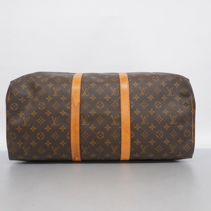 Louis Vuitton Monogram Keepall 50 Boston Bag M41426 Brown