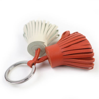 Hermes Carmen Unodos Anjou Milo Carnelian Cl Key Ring/Bag Charm