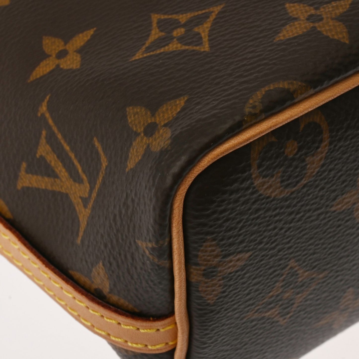Louis Vuitton Monogram Nano Noe 2-Way Brown M81266 Women'S Canvas Shoulder Bag