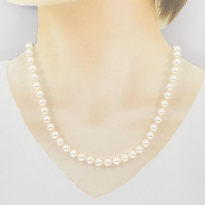 Tiffany Signature Necklace 6.5-7Mm