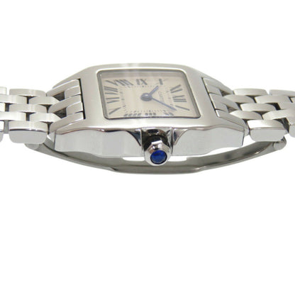 Cartier Santos Demoiselle W25064Z5 Stainless Steel White
