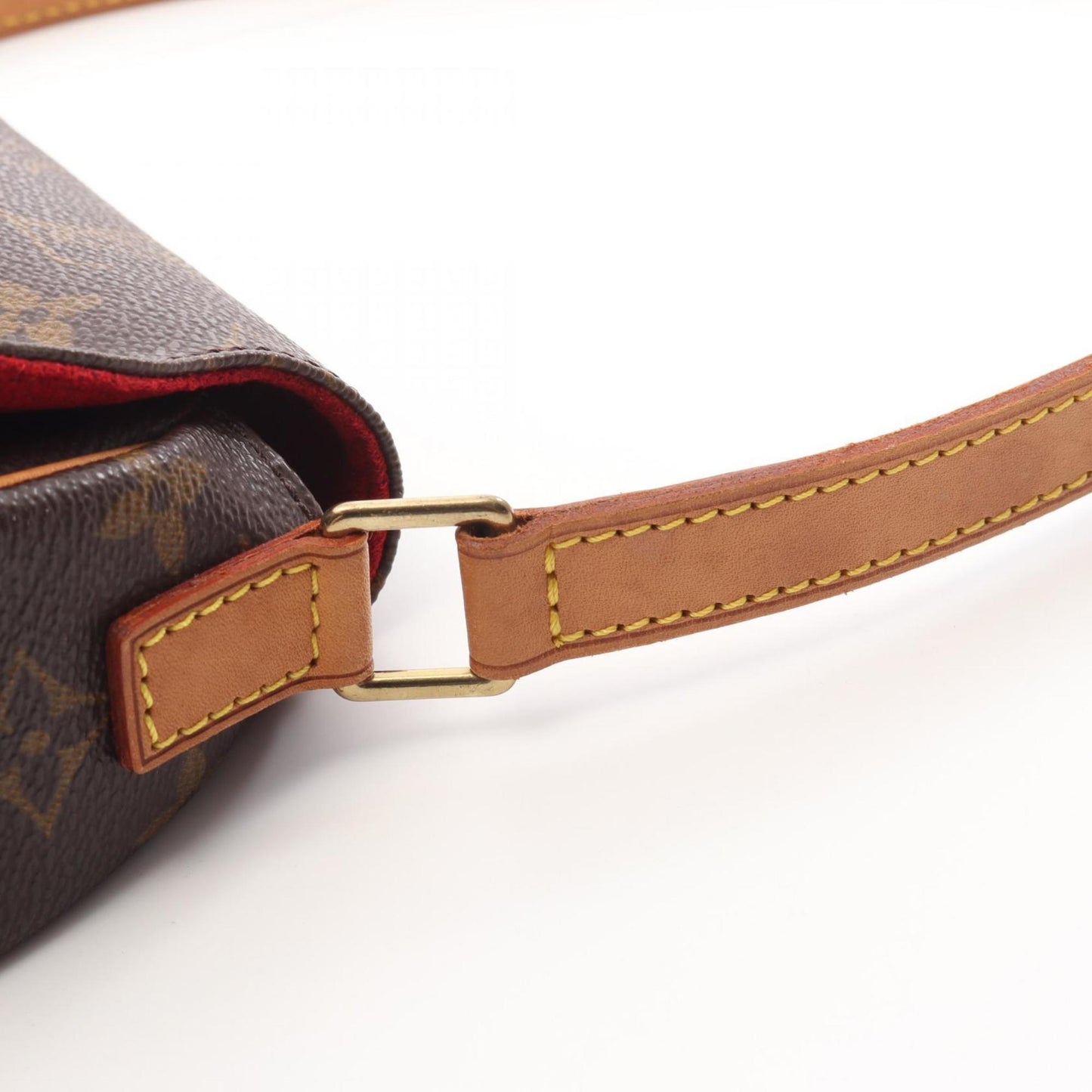 Louis Vuitton Tan Blanc Shoulder Bag