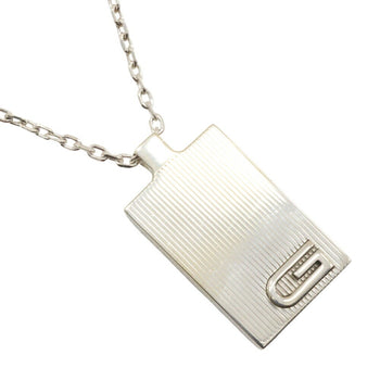 Gucci G Mark Necklace Plate Silver 925 Approx. 21.0G