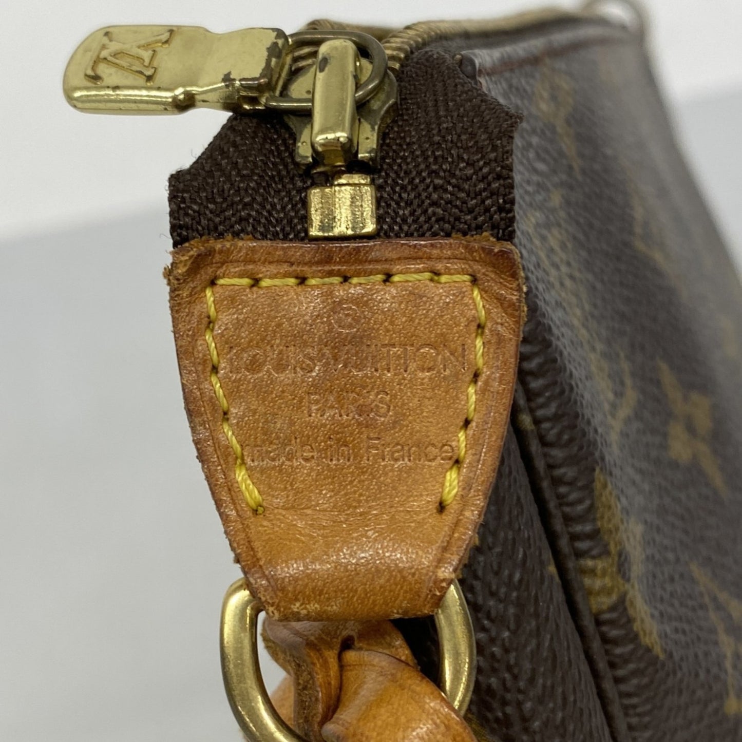 Louis Vuitton Monogram Pochette Accessoires M51980 Brown
