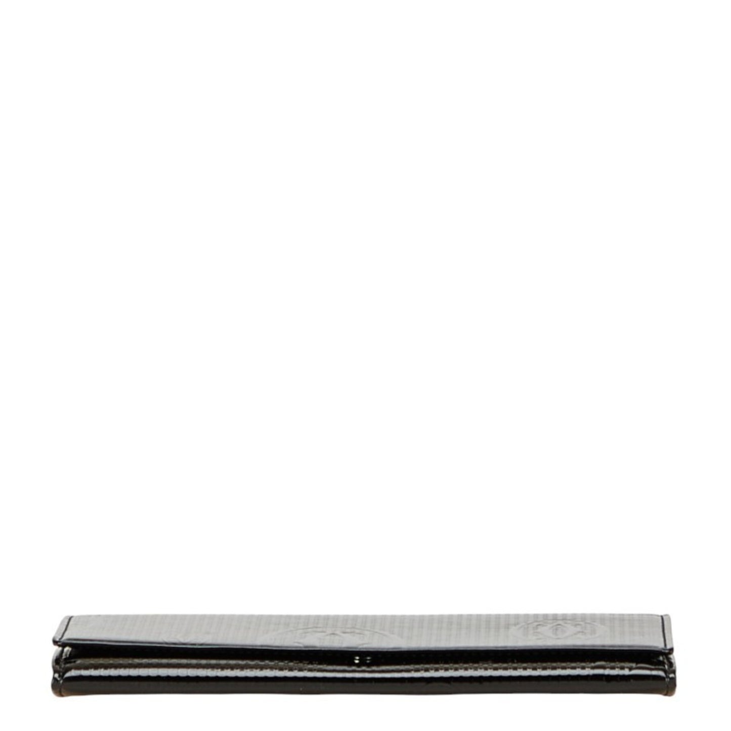 Cartier Happy Birthday Long Wallet Black Enamel