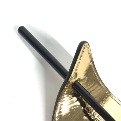 Prada 1If004 Hair Triangle Kanzashi Pick Hairpin Leather