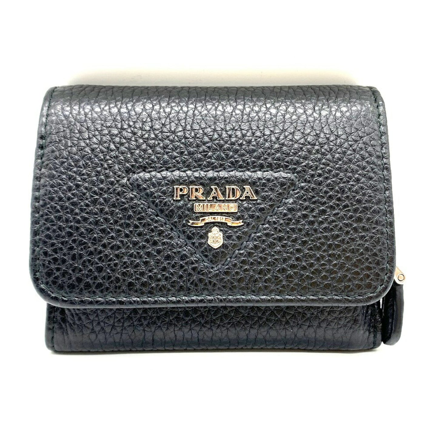 Leather Prada Wallet (Tri-Fold)