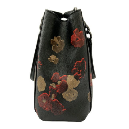 Coach F55539 Black Leather Handbag/Shoulder Bag