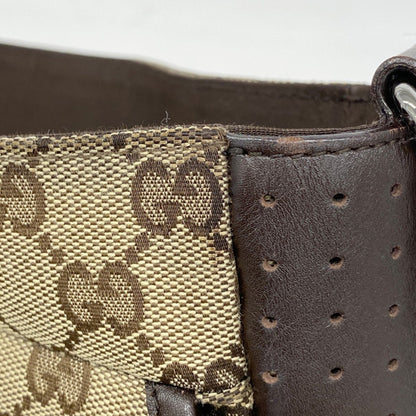 Gucci Shoulder Bag Gg Canvas 145859 Beige Brown