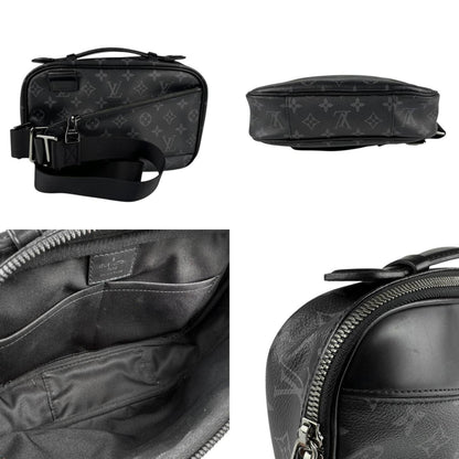 Louis Vuitton Louis Vuitton Body Bag Waist Pouch Monogram Eclipse Bum Black