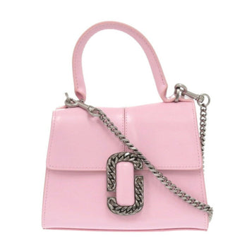 Marc Jacobs The Saint Mark Top Handle 2P3Hsc004H01 685 Bubblegum Pink 2Way Handbag 0315Marc
