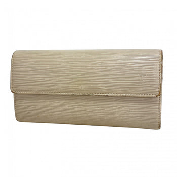 Louis Vuitton Epi Portefeuille Sarah Long Wallet M60318 Grey