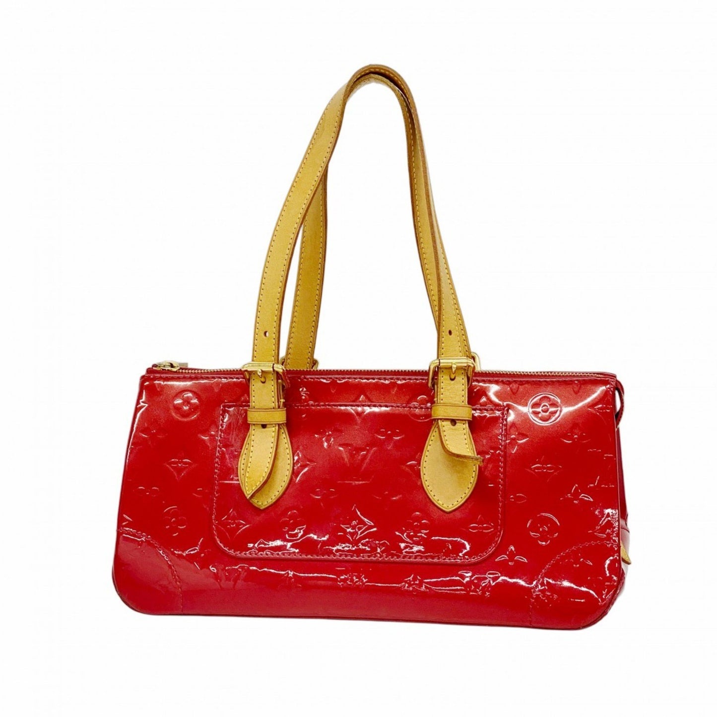 Louis Vuitton Vernis Rosewood Avenue Handbag M93507 Pomme D'Amour