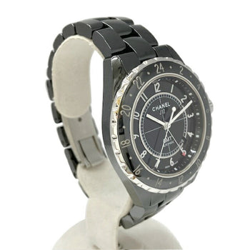 Chanel J12 Gmt H2012 Black Ceramic Automatic Watch