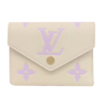 Louis Vuitton M82925 Portefeuille Victorine Bifold Wallet Empreinte