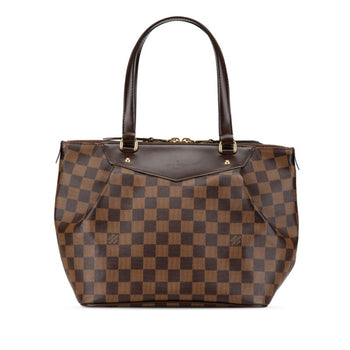 Louis Vuitton Damier Westminster Pm Handbag N41102 Brown Pvc Leather