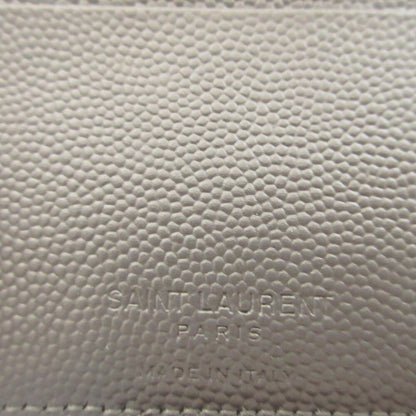 Yves Saint Laurent Saint Laurent Paris 396303 Leather Grey Bi-Fold Wallet 1552Saint Laurent Paris