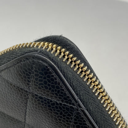 Chanel Matelasse Caviar Leather Long Wallet