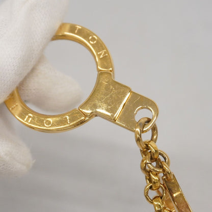 Louis Vuitton Fleur De Monogram Keychain M65111 Gold