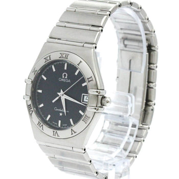 Polished Omega Constellation Stainless Steel Quartz