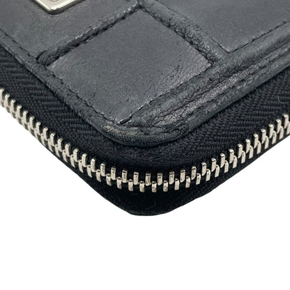 Christian Dior Diorama Long Wallet With Round Zipper