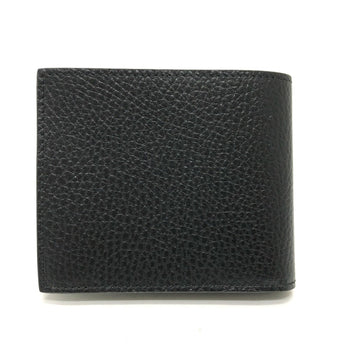 Gucci 610466 Interlocking G Folded Wallet Black Silverhardware