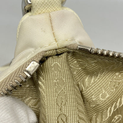 Prada Shoulder Bag Nylon White