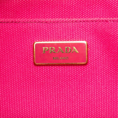 Prada Canapa Mini Tote/Shoulder Bag