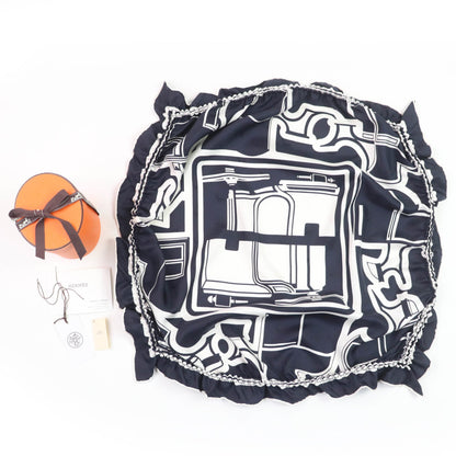 Hermes Coupe Tatouage 100% Silk Scarf
