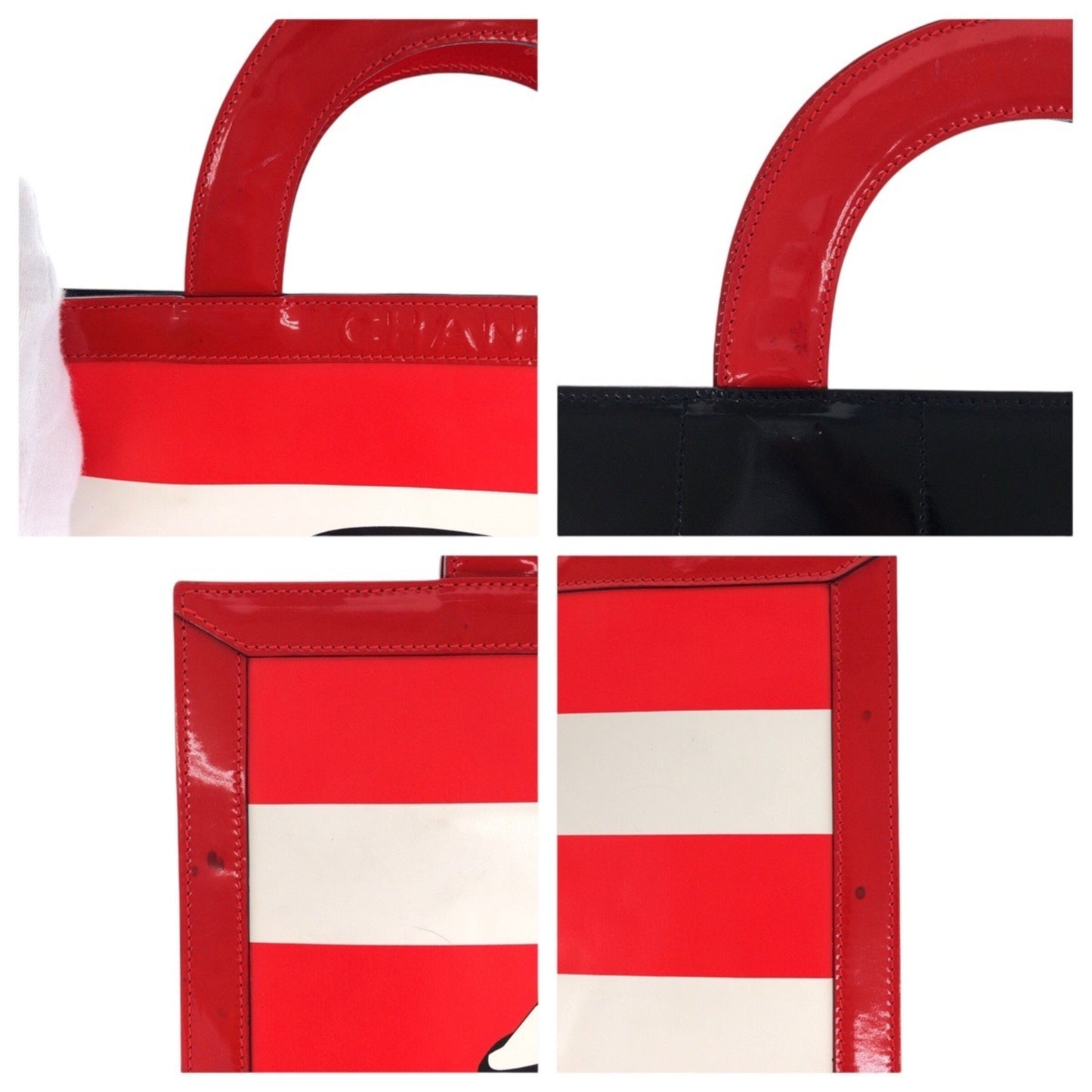 Chanel Vintage Chocolate Bar Mademoiselle Coco Chanel Red