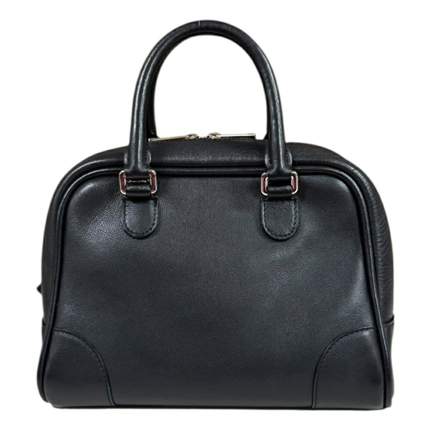 Loewe Amazona 75 Small Shoulder Bag Leather Black