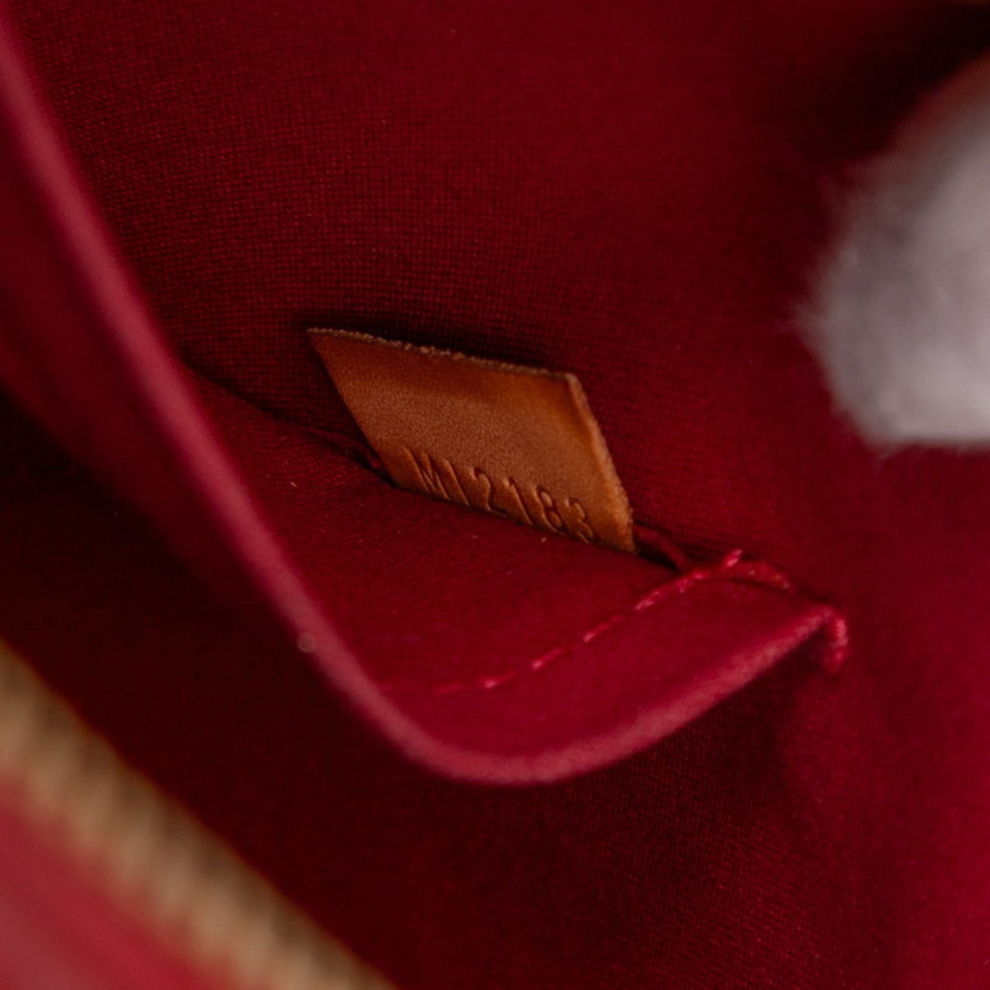 Louis Vuitton Monogram Vernis Alma Bb Handbag/Shoulder Bag