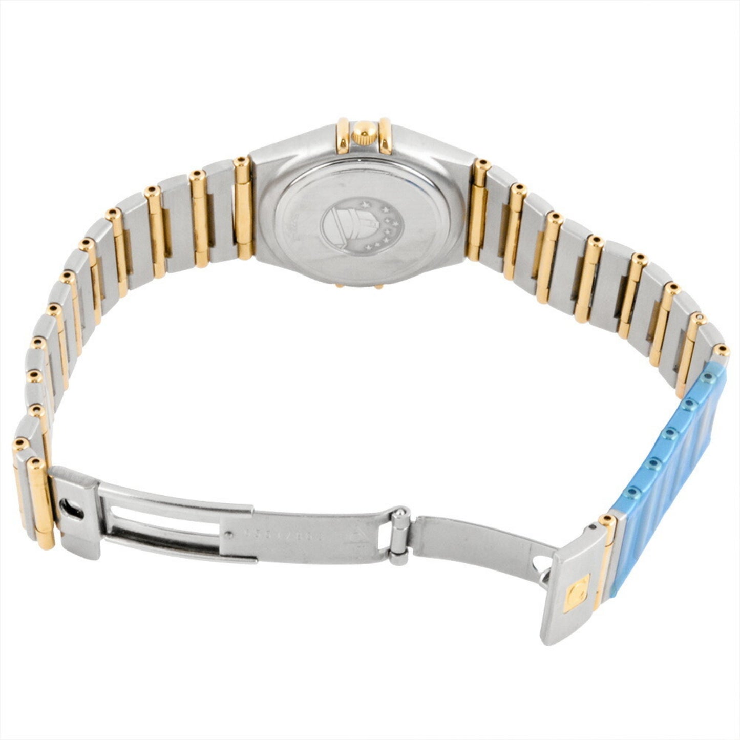 Omega 1272.70 Constellation Quartz Watch With Shell Dial